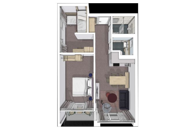 Aparthotel in Scuol - Plavna Serviced Apartment #911 Süd West