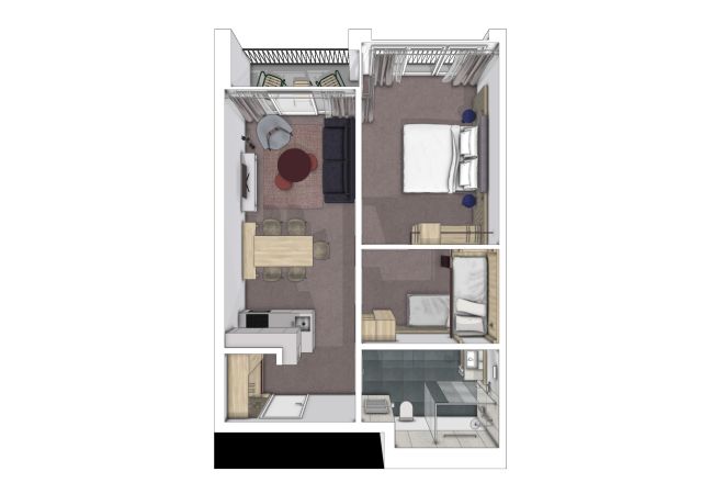 Aparthotel in Scuol - Plavna Serviced Apartment #926 Nord Ost